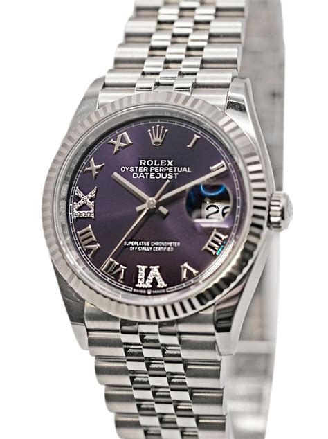 rolex datejust aubergine 41|rolex datejust 41.